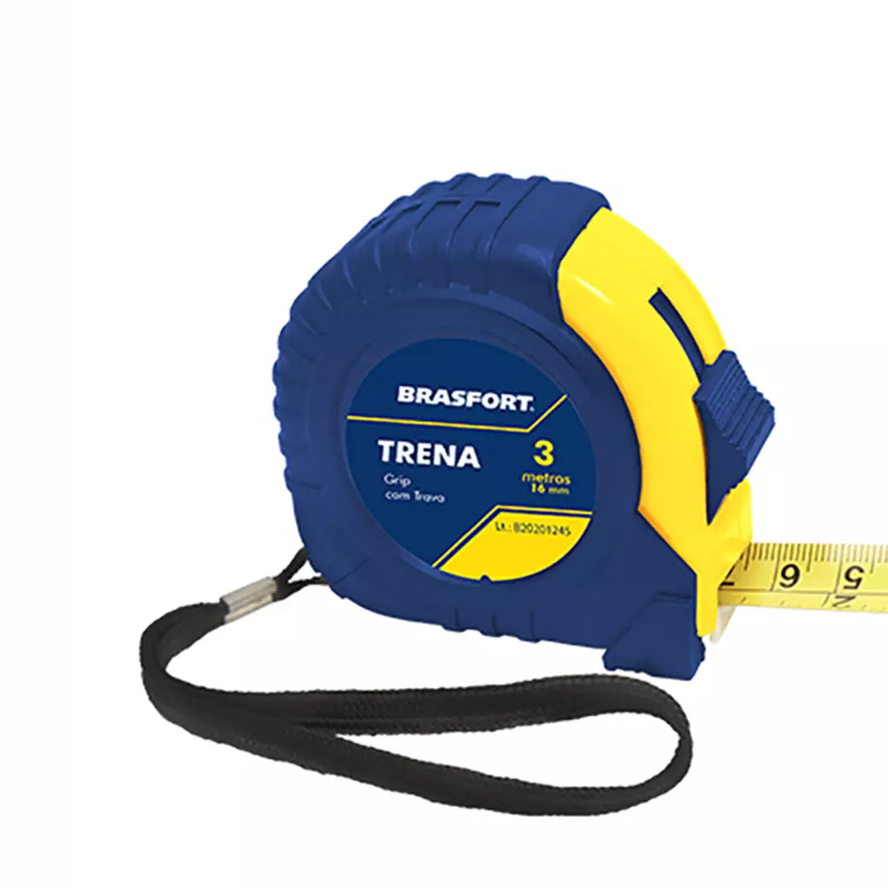 Trena Emborr. Grip Com Trava  3m X 16m 7758 Brasfort